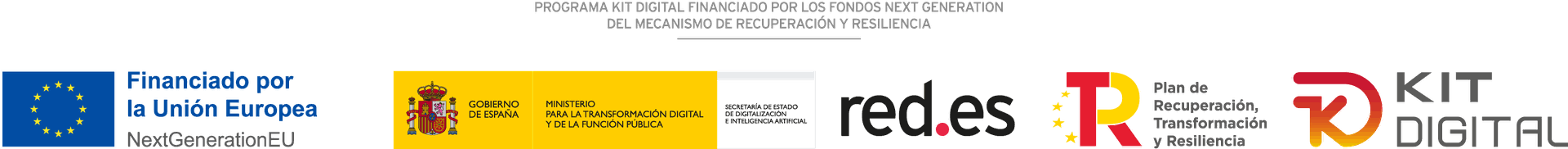logos de la financiación europea